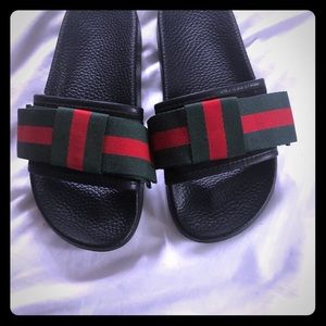 Green and red Slides